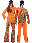 Déguisement Hippie joyeux homme grande taille