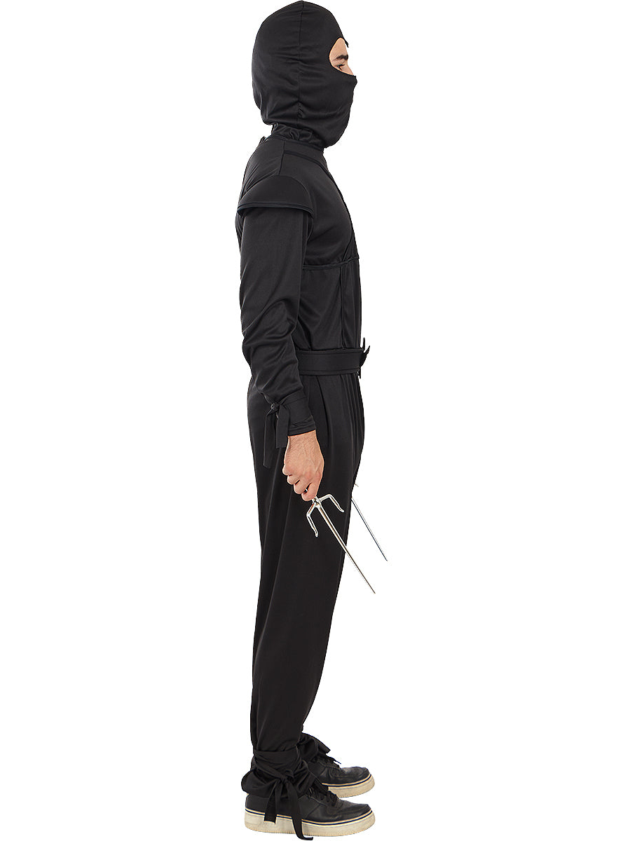 Déguisement Ninja noir adulte grande taille