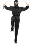 Déguisement Ninja noir adulte grande taille