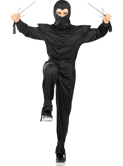 Déguisement Ninja noir adulte grande taille