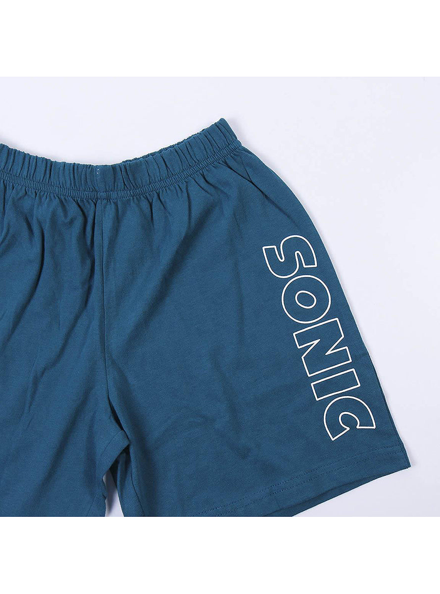 Pyjama Sonic court garçon