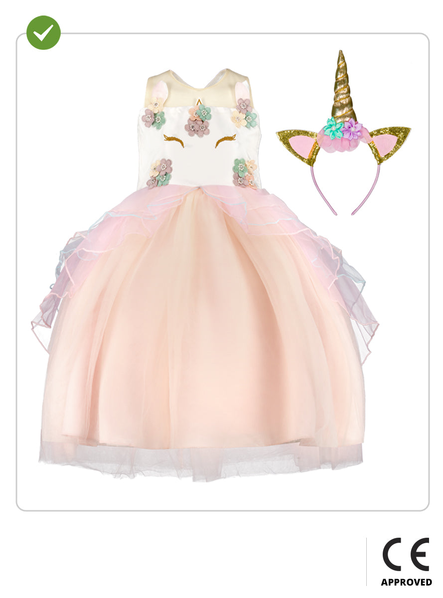 Déguisement princesse licorne fille