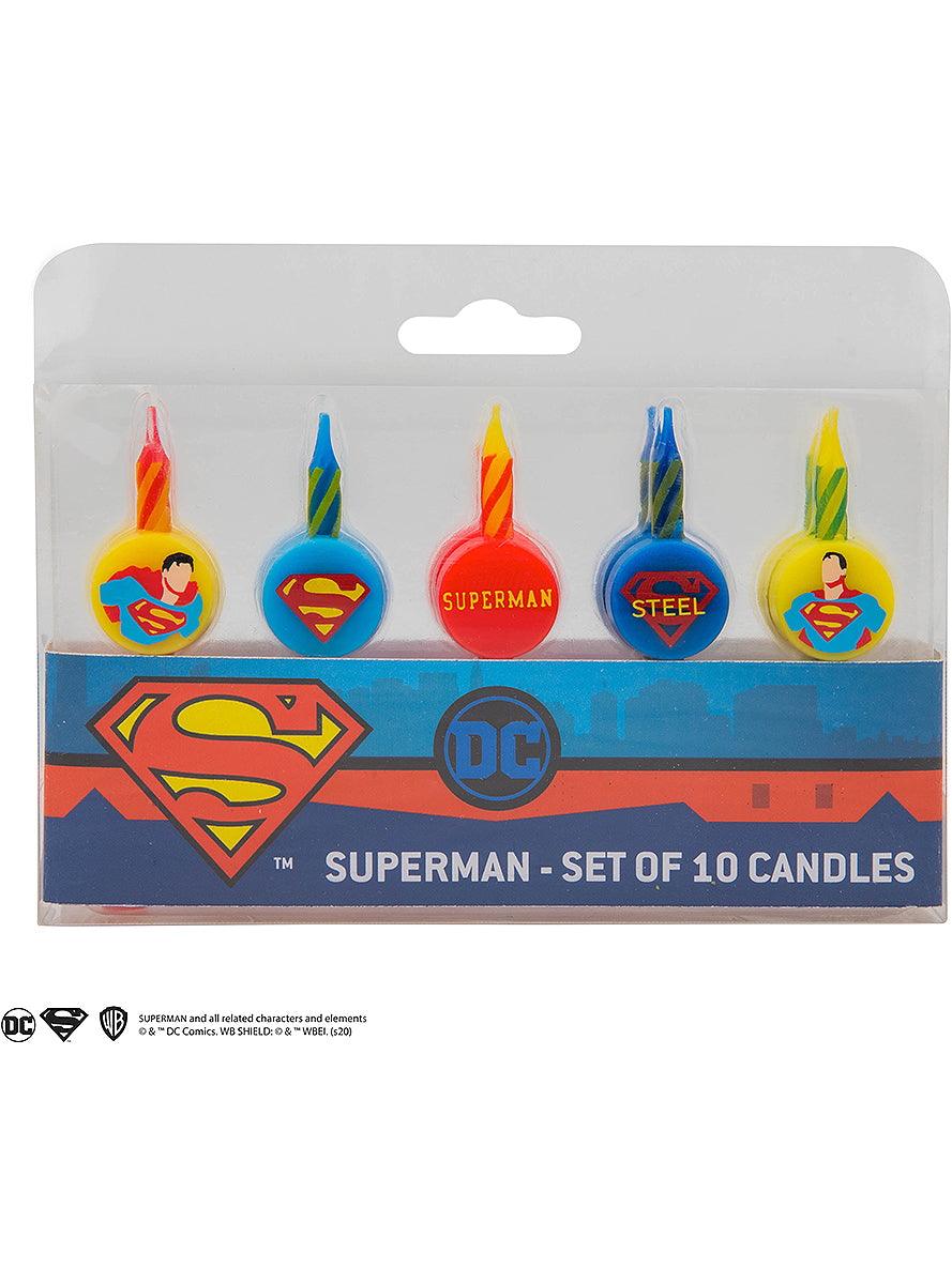 10 bougies anniversaire Superman