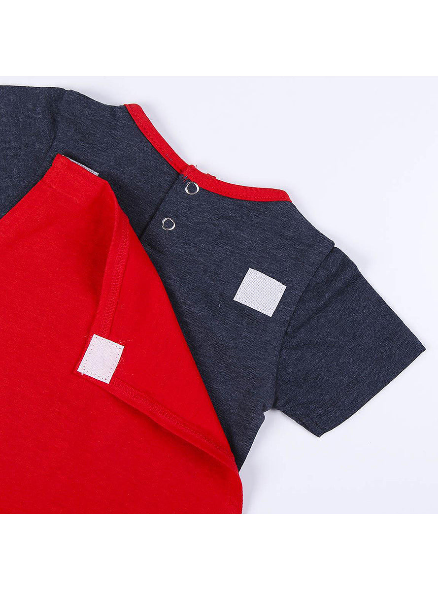 Ensemble body, chaussettes et bavoir Superman pour bébé