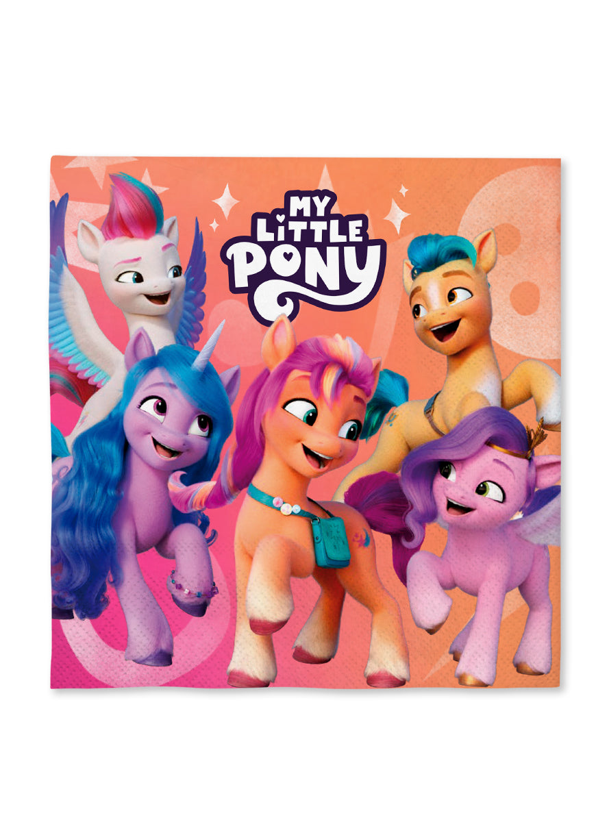 16 serviettes My Little Pony 33x33cms