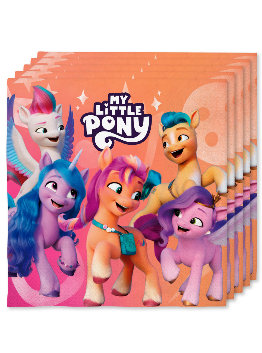 16 serviettes My Little Pony 33x33cms