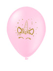 8 ballons licorne - Unicorn Flowers