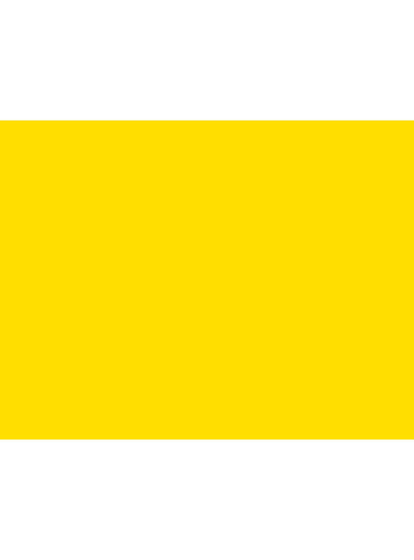 Nappe jaune - Gamme couleur unie