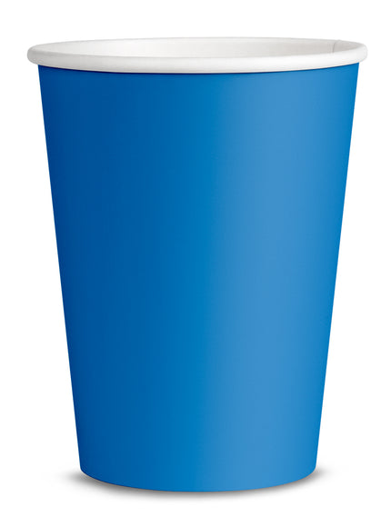 8 gobelets bleu marine - Gamme couleur unie
