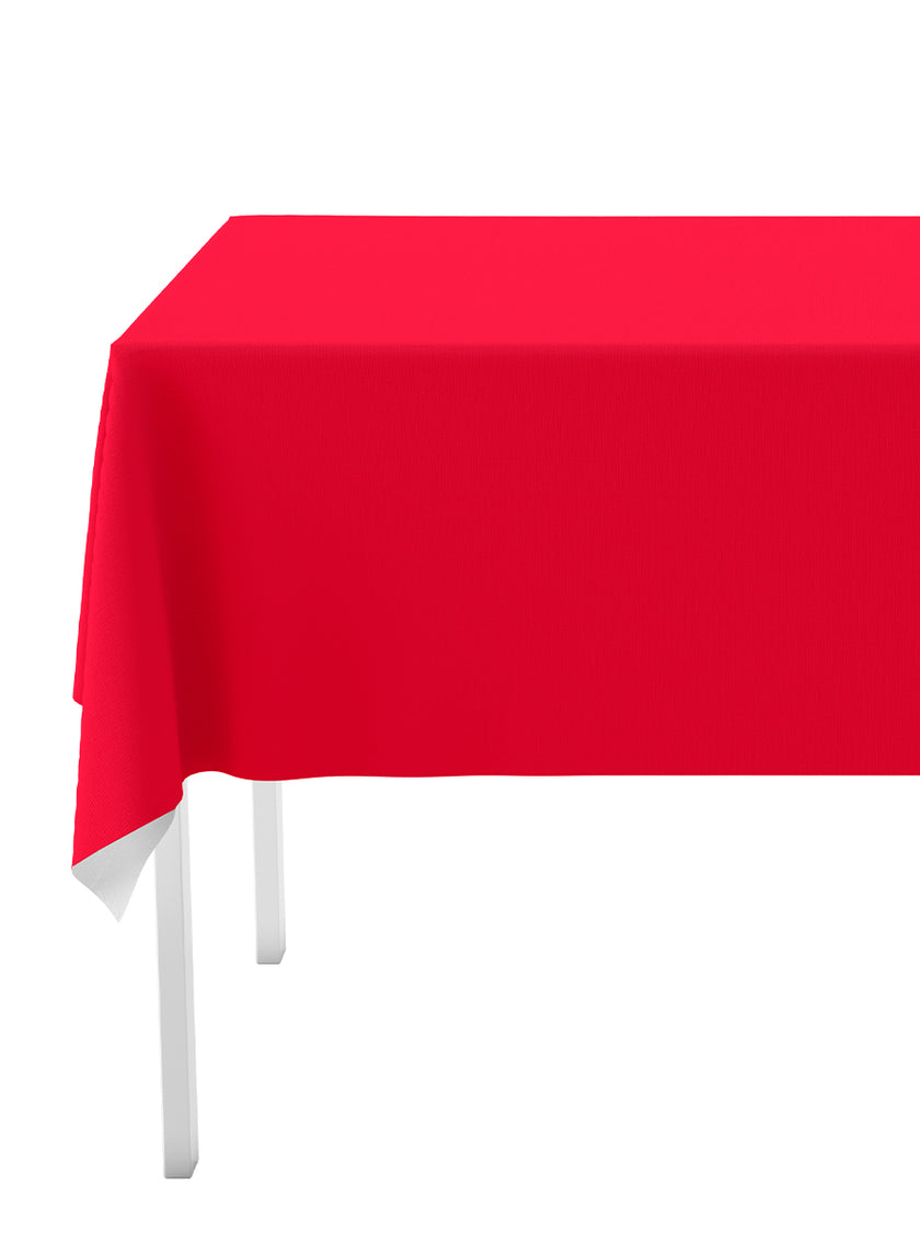 Nappe rouge - Gamme couleur unie