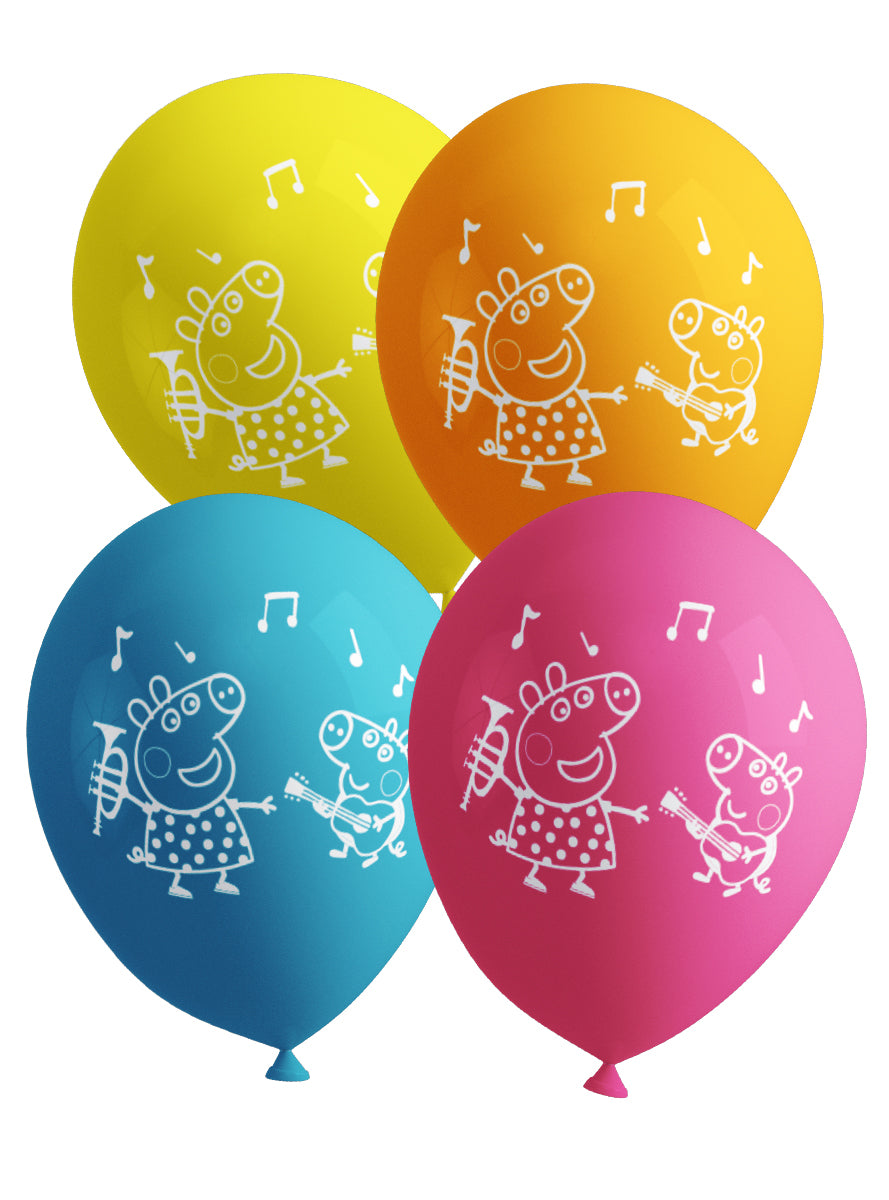 8 ballons Peppa Pig
