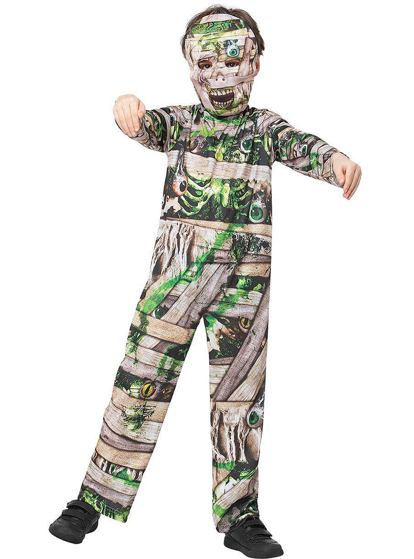 Déguisement momie zombie enfant