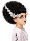 Perruque La Fiancée de Frankenstein fille