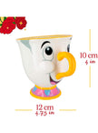 Coffret cadeau Zip: Tasse et infuseur - La Belle et la Bête