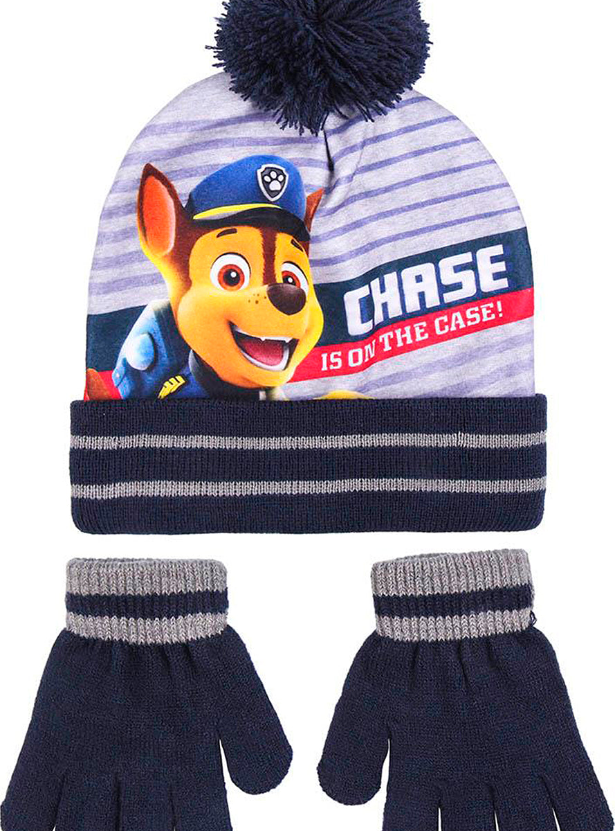 Bonnet et gants La Pat' Patrouille garçon