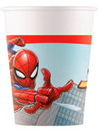 8 gobelets Spiderman - Marvel