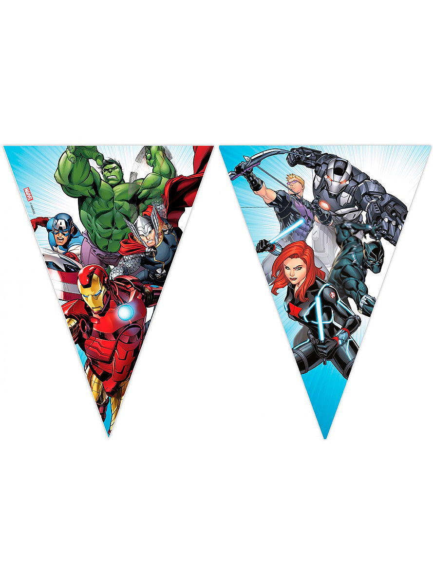Guirlande à fanions Avengers
