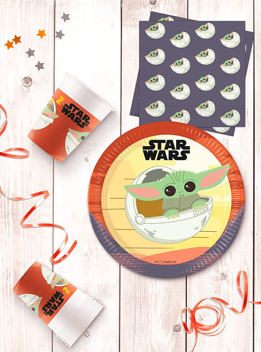 20 serviettes Baby Yoda The Mandalorian (33x33 cm)