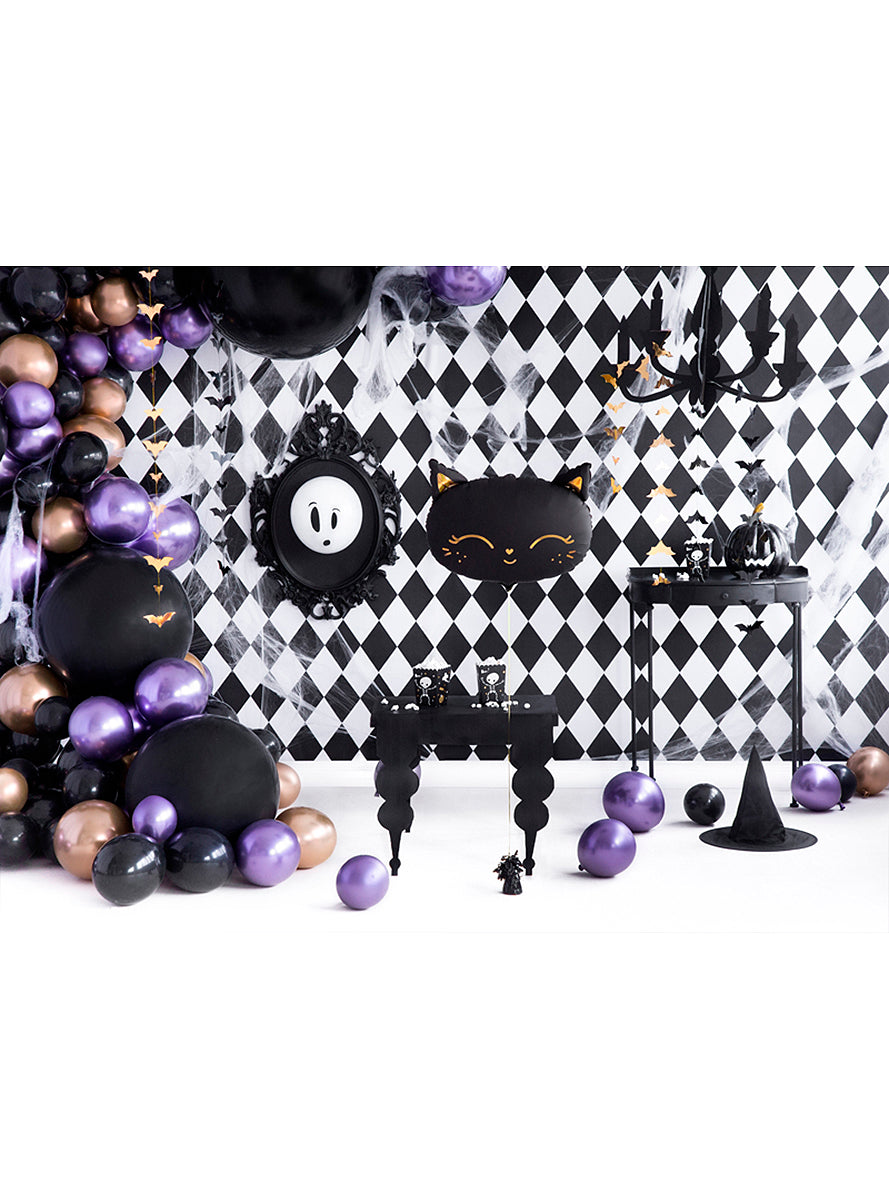 Guirlande chauve-souris noires