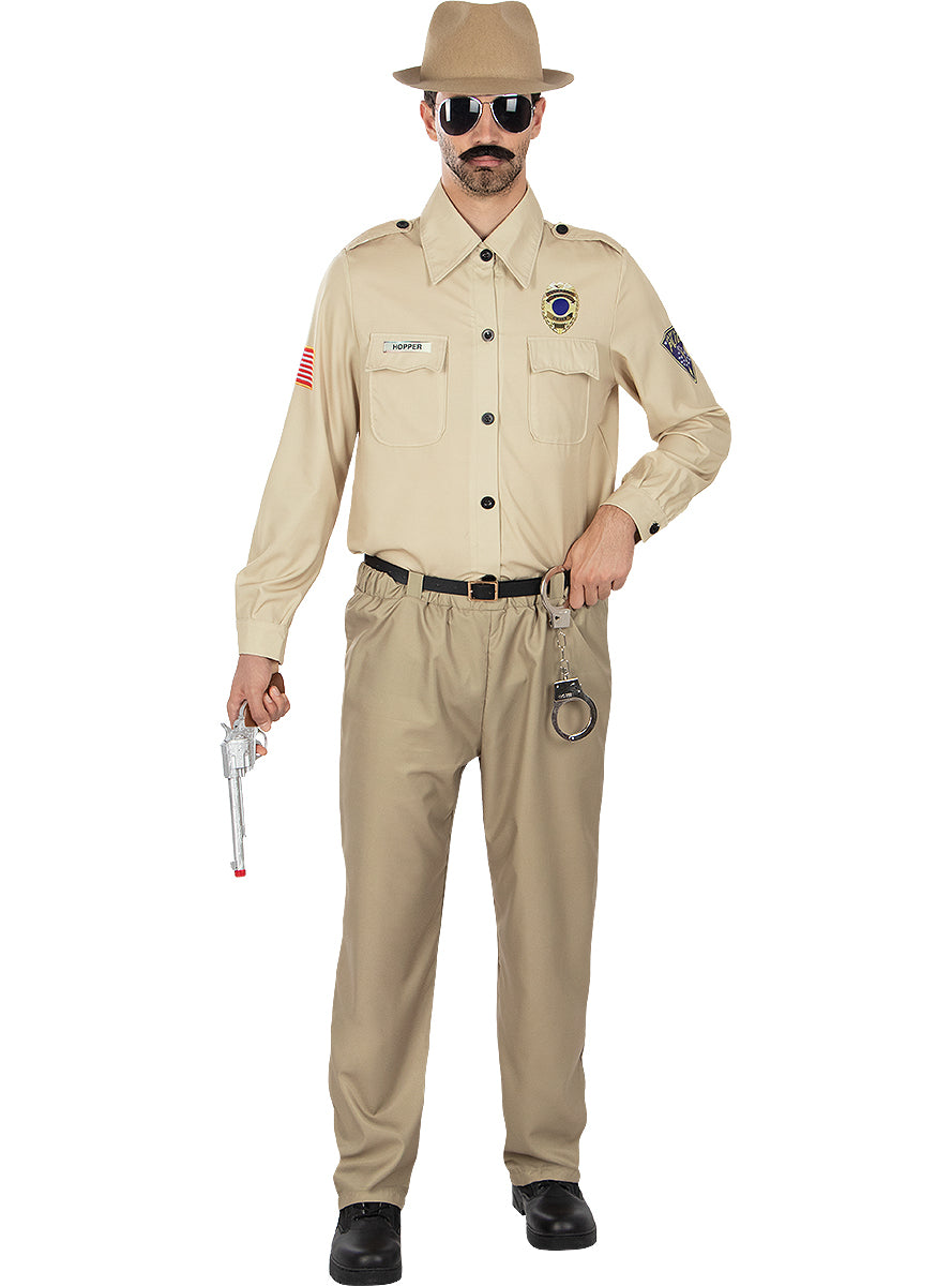 Déguisement Jim Hopper Stranger Things - Officier Netflix