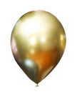 10 ballons dorés métallisés - Gamme couleur unie