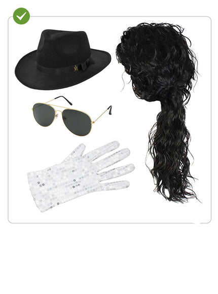 Kit déguisement Michael Jackson
