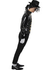 Veste militaire noire Michael Jackson adulte