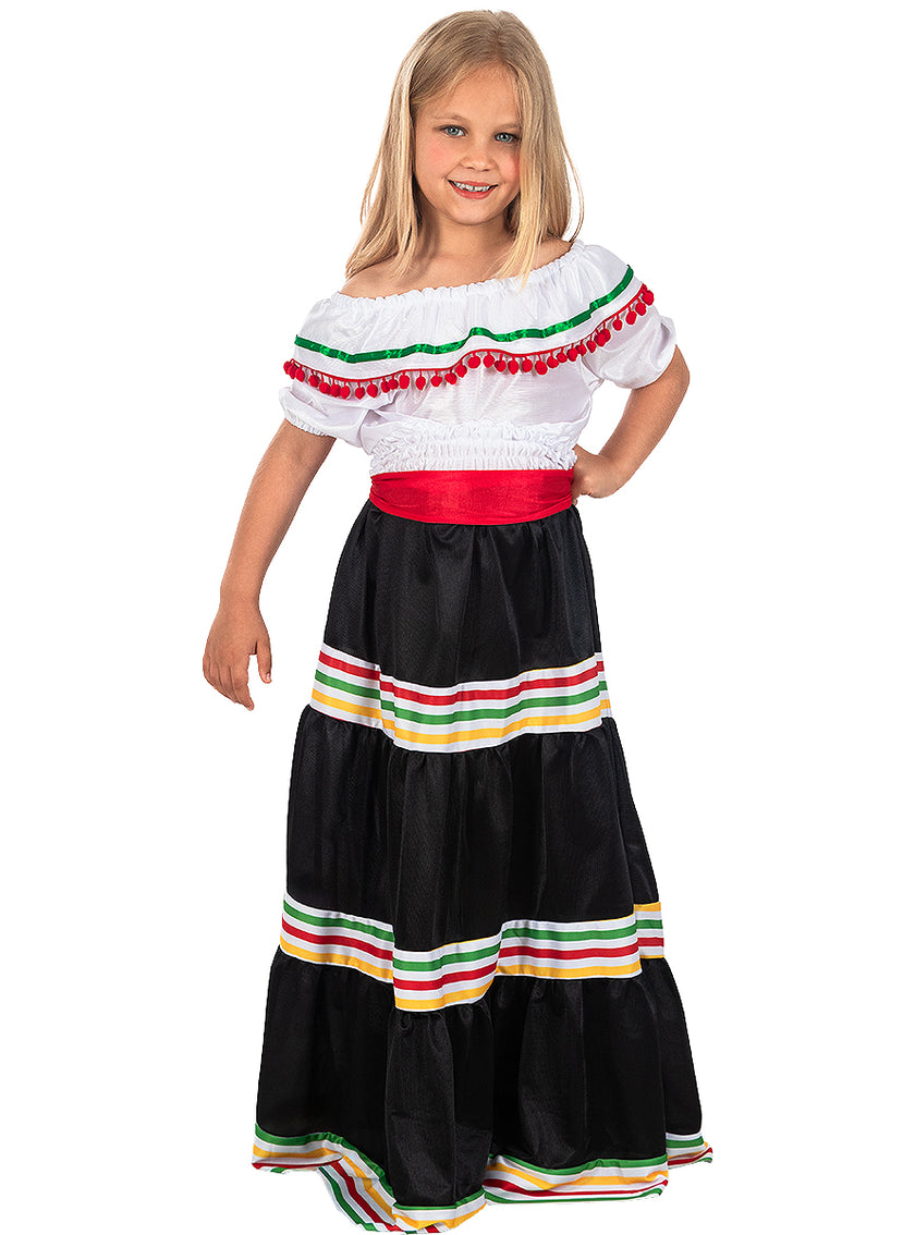 Déguisement mexicaine fille