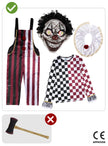 Déguisement clown tueur Premium homme grande taille