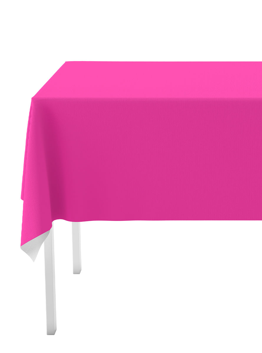 Kit décoration fête fuchsia 8 personnes - Gamme couleur unie