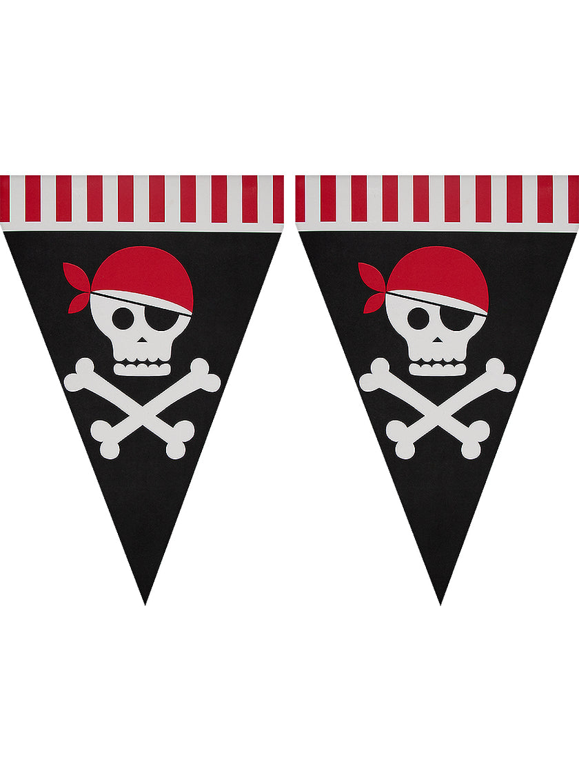 Kit décoration fête de pirates Premium 8 personnes - Pirates Party