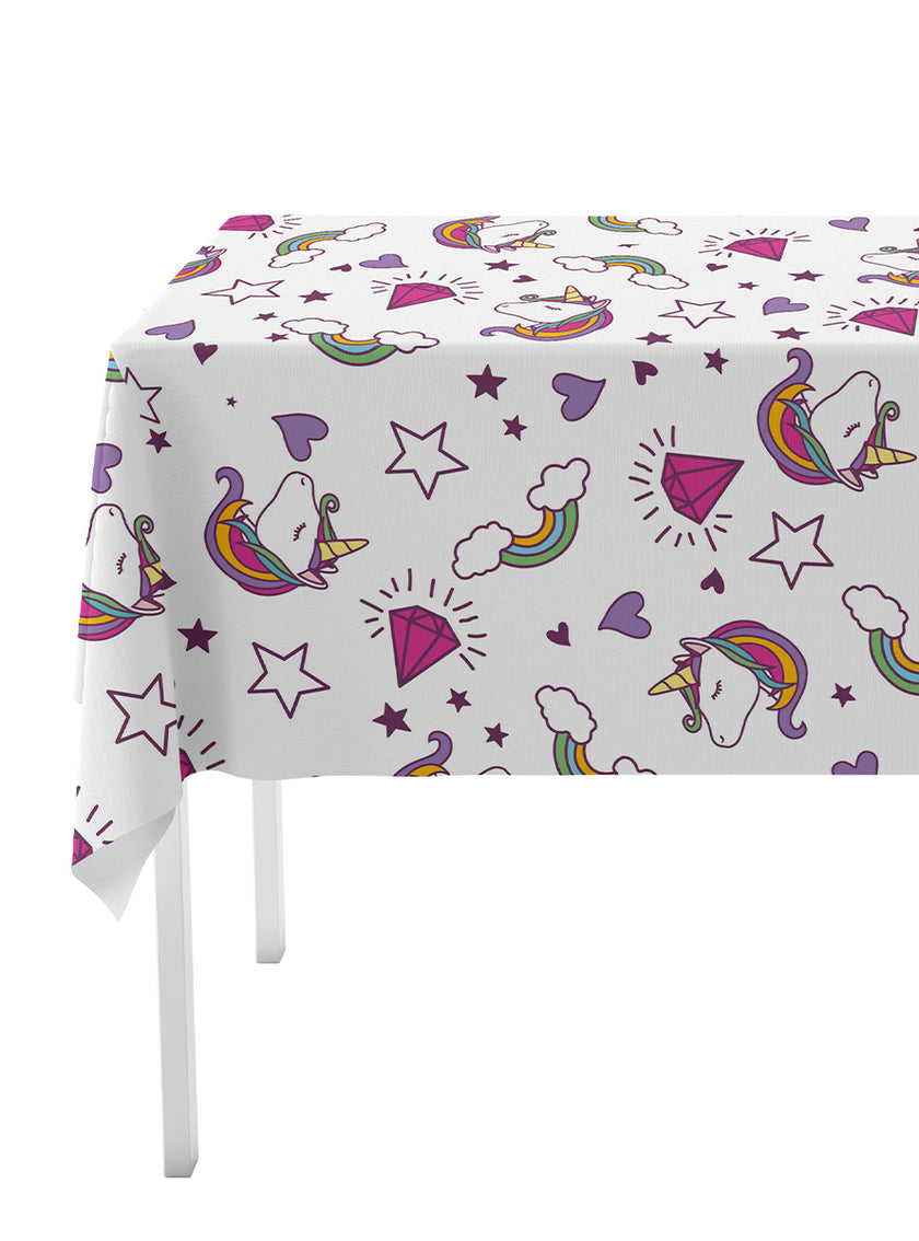 Kit décoration anniversaire licorne Premium 8 personnes - Lovely Unicorn
