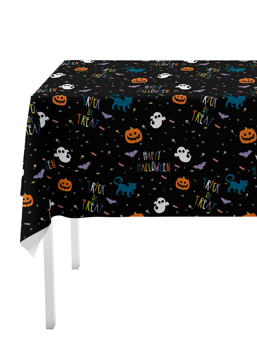 Kit décoration fête de Halloween citrouille Premium 8 personnes - Happy Halloween