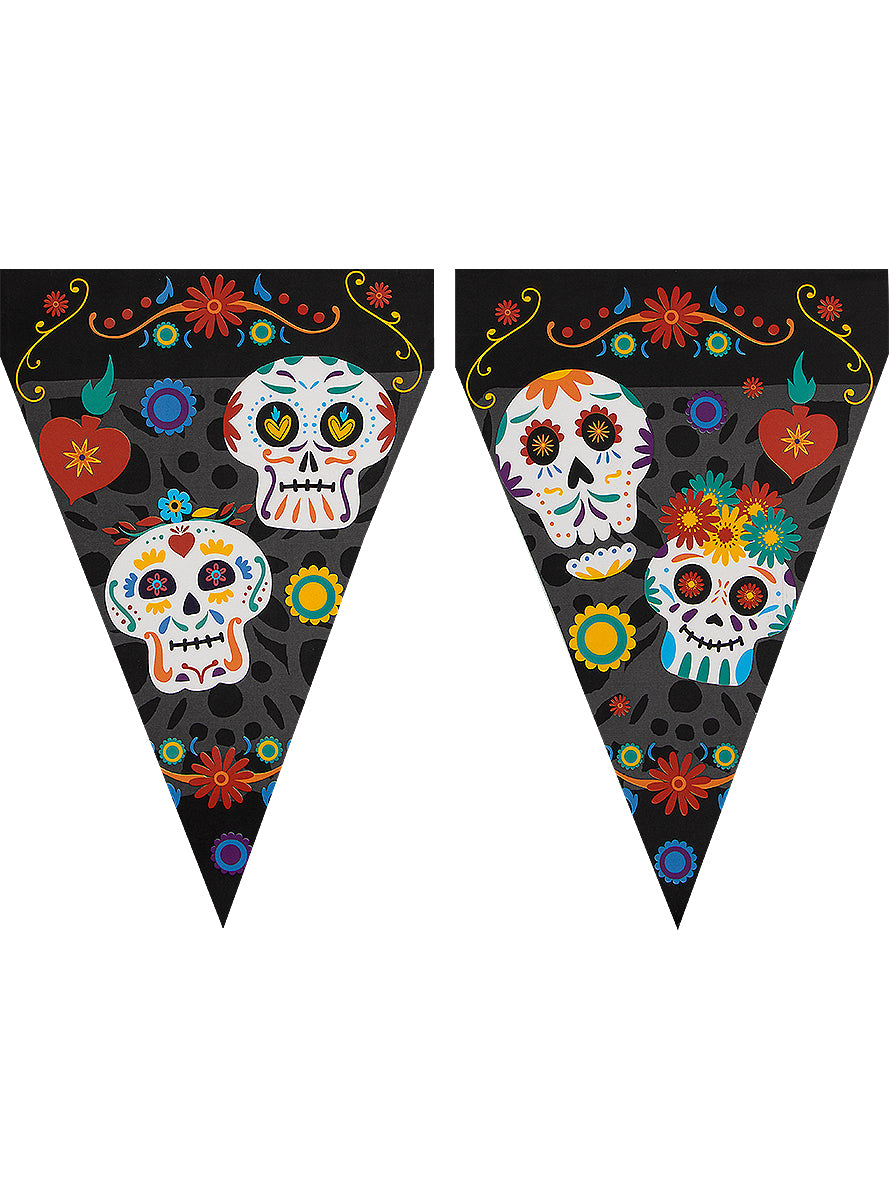 Kit décoration fête de Catrina jour des morts Premium 8 personnes - Day of the Dead