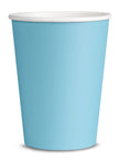 Kit décoration fête bleu ciel Premium 8 personnes - Gamme couleur unie
