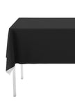 Kit décoration fête noir Premium 8 personnes - Gamme couleur unie