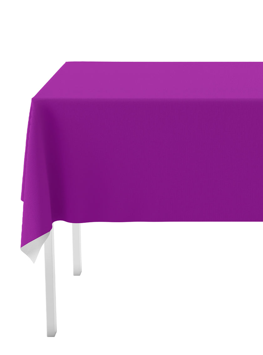 Kit décoration fête violet Premium 8 personnes - Gamme couleur unie