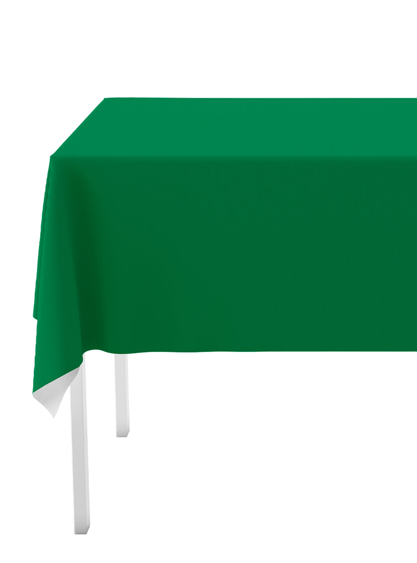 Kit décoration fête vert Premium 8 personnes - Gamme couleur unie