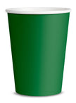 Kit décoration fête vert Premium 8 personnes - Gamme couleur unie