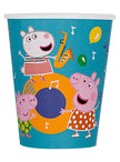 Kit décoration anniversaire Peppa pig Premium 8 personnes