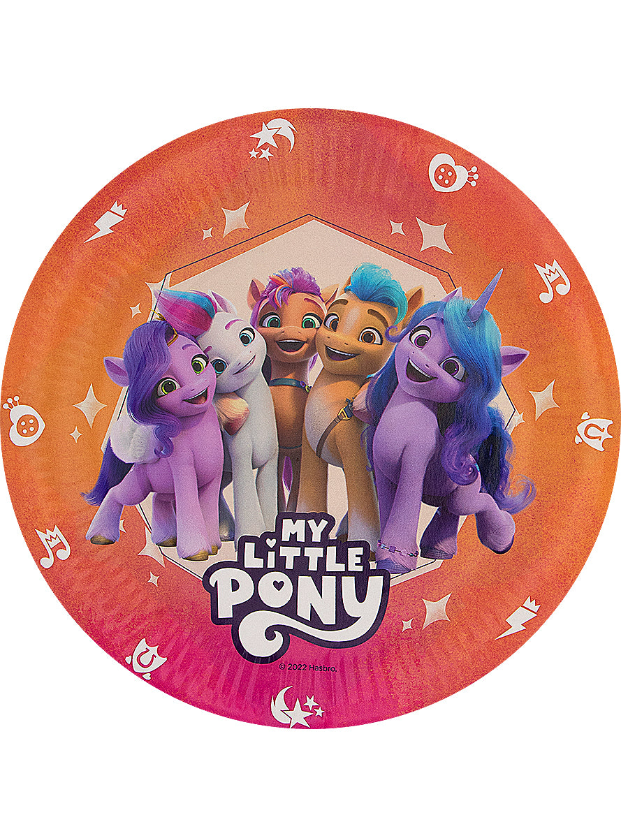 Kit décoration anniversaire My Little Pony Premium 8 personnes