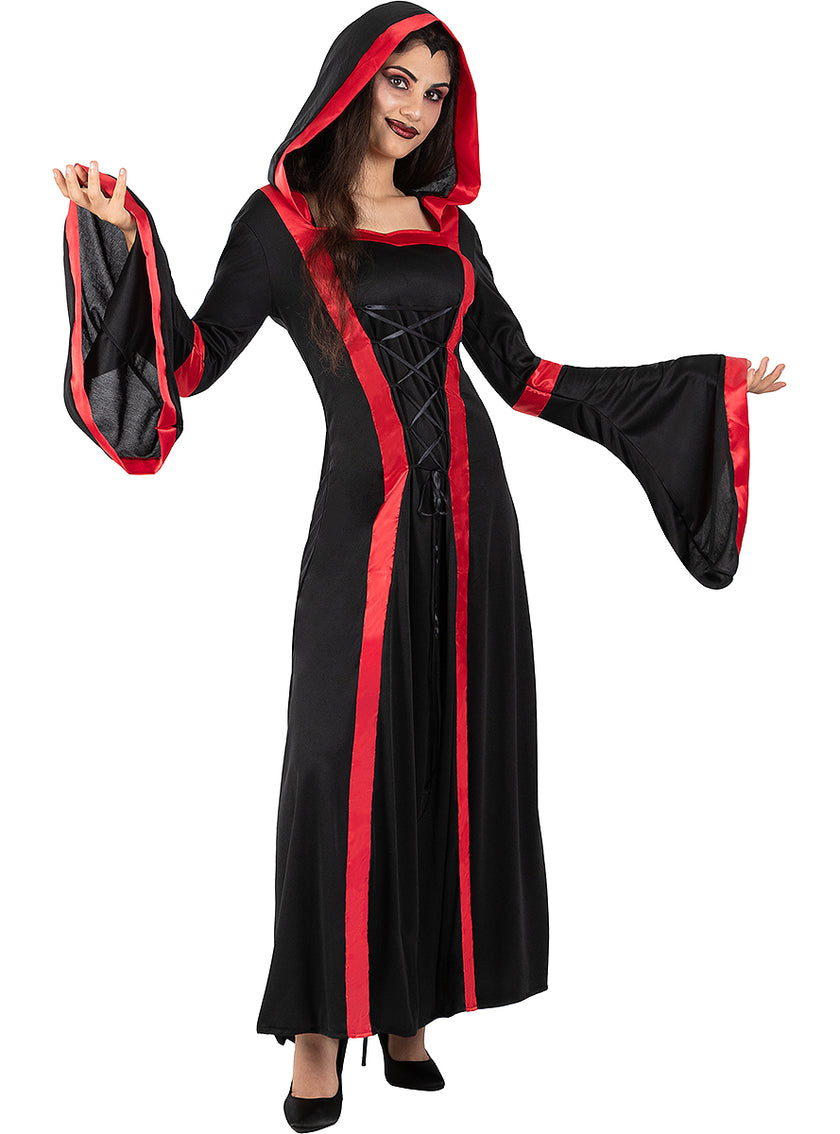 Déguisement vampire prêtresse femme