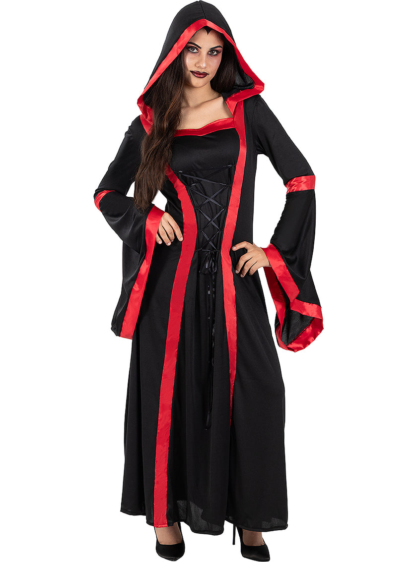 Déguisement vampire prêtresse femme grande taille