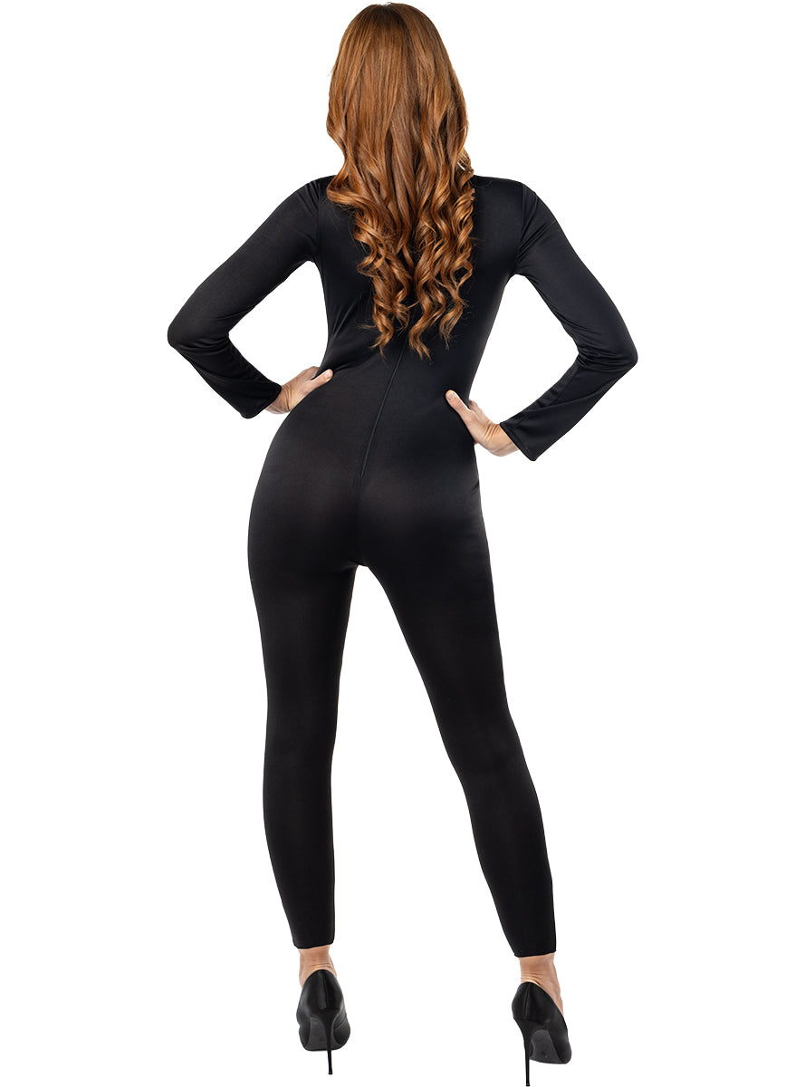 Déguisement squelette silhouette femme