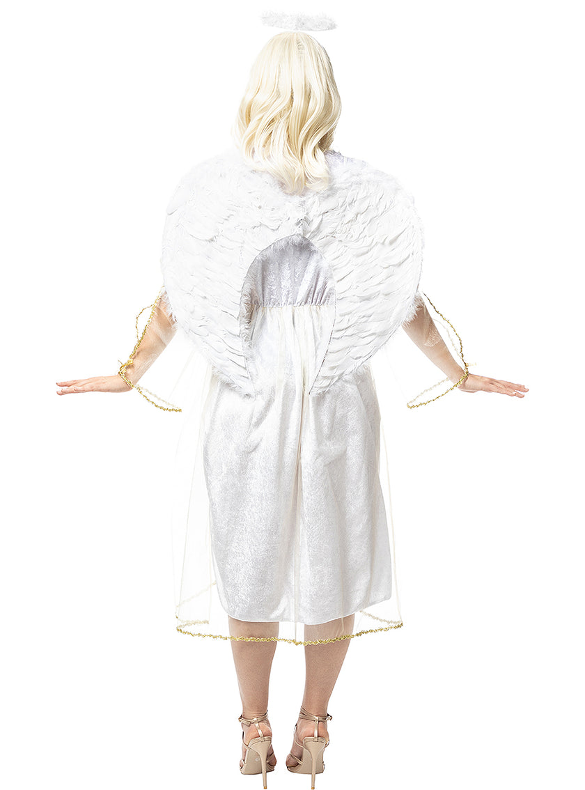 Déguisement ange Deluxe femme