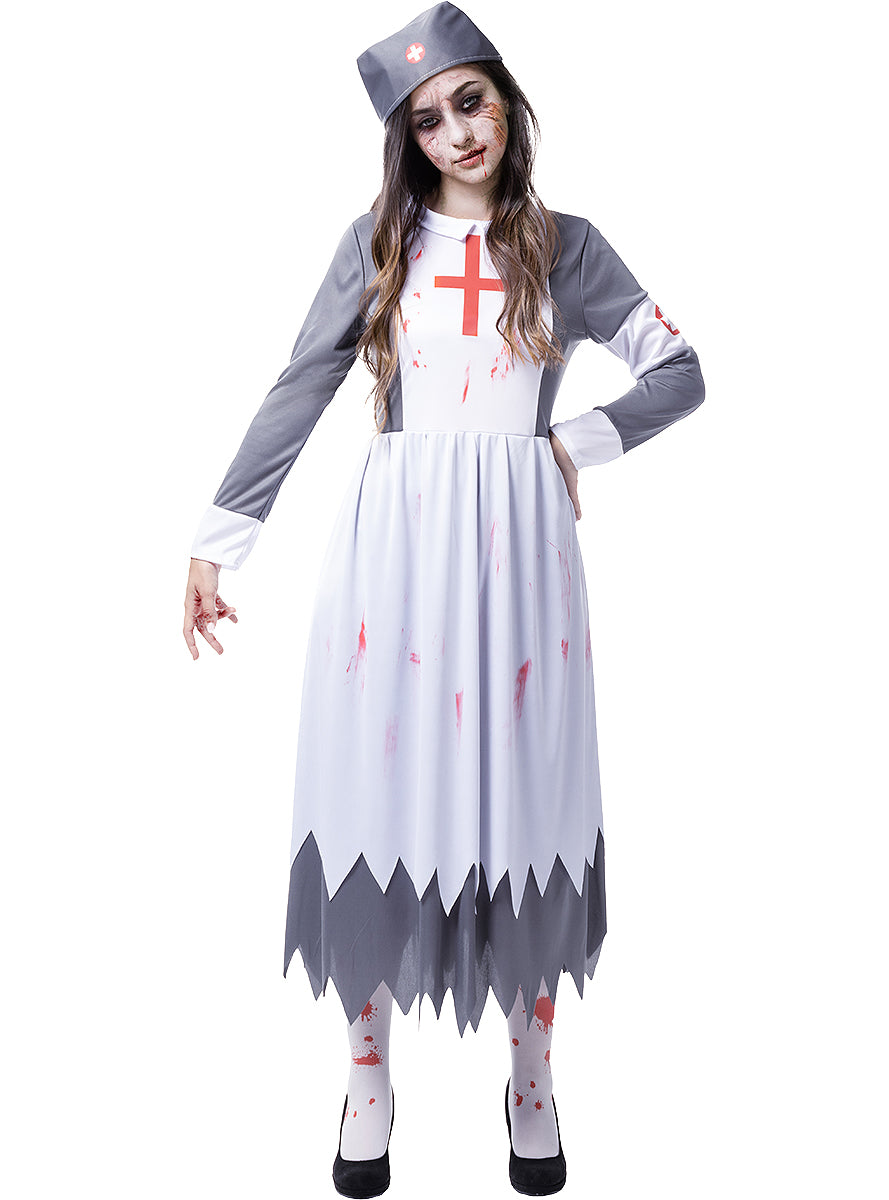 Déguisement infirmière zombie femme grande taille