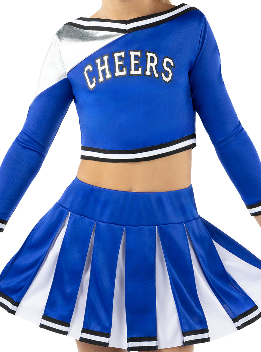 Déguisement de pom-pom girl USA pour fille