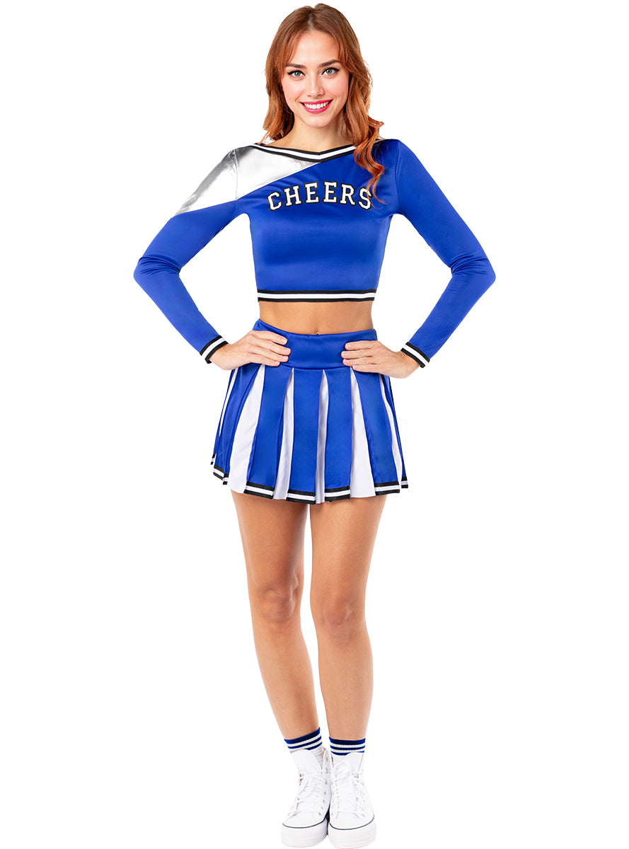 Costume de pom-pom girl USA pour femme