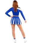 Costume de pom-pom girl USA pour femme