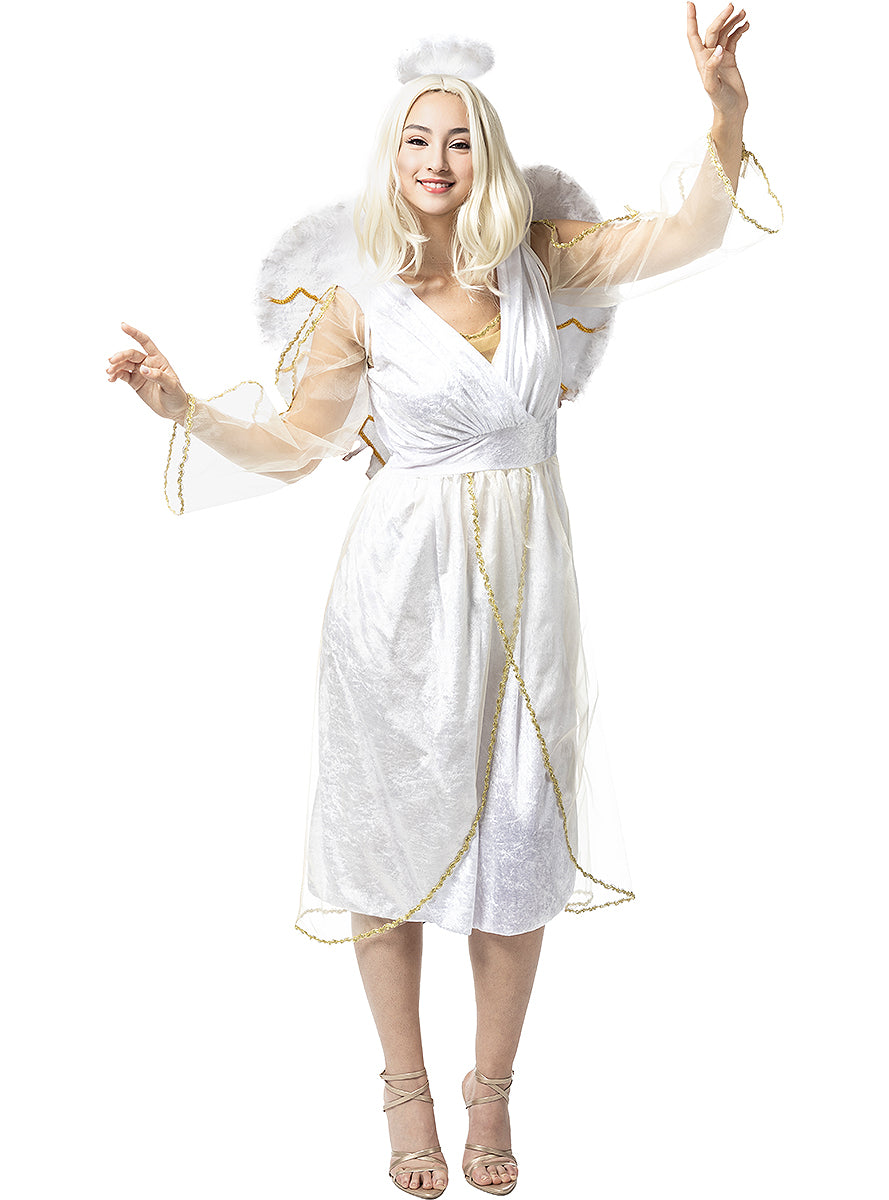 Déguisement ange Deluxe femme grande taille